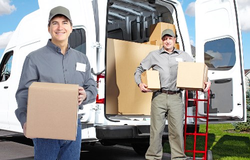 Manwithvan movers handling office furniture